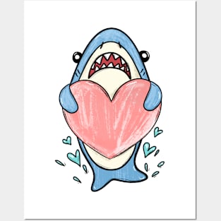 love shark Posters and Art